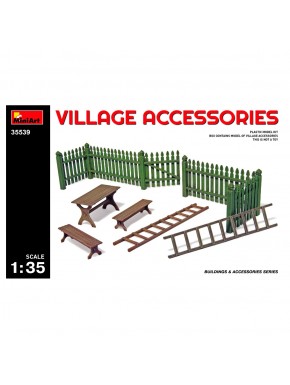 Kit d'accessoires de village MiniArt 1/35