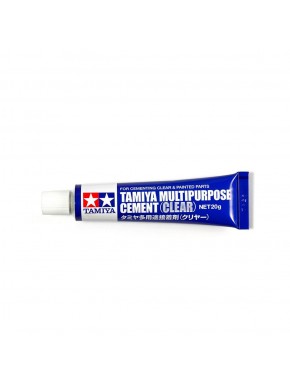 Tubo de cimento multiuso transparente Tamiya 20g