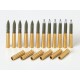 Set projectiles laiton 75mm M4 Sherman échelle 1/35