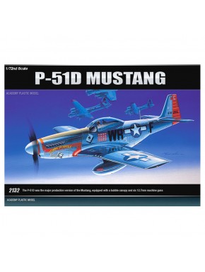 Maquette à l'échelle 1/72 P-51D Mustang d'Academy
