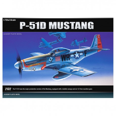 Maquette à l'échelle 1/72 P-51D Mustang d'Academy