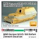 Calcomanías Zimmerit Elefant WWII 1/48 Tamiya