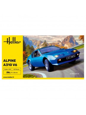 Boîte de maquette Heller 1/43 Alpine A310 V6