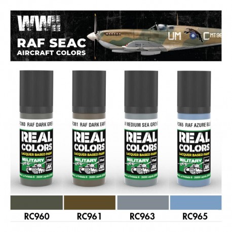 Colores de camuflaje RAF SEAC WWII AK-Interactive