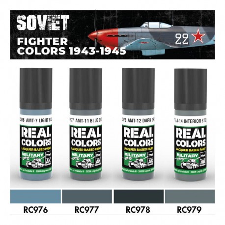 Pinturas AK-Interactive para cazas soviéticos 1943-1945
