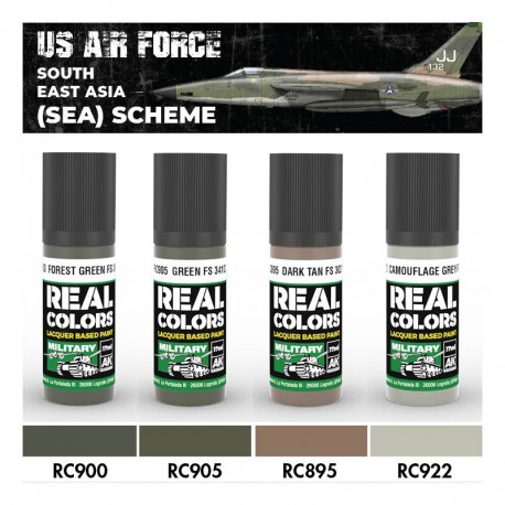Set de pintura US Air Force SEA de AK-Interactive