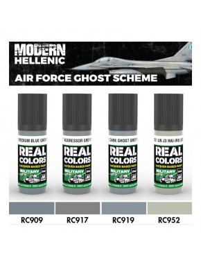 Set de pinturas Esquema Fantasma Fuerza Aérea Helénica
