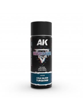 Spray Turquoise Sang Froid 400 ml d'AK-Interactive