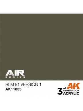 Tinta acrílica RLM 81 para modelismo