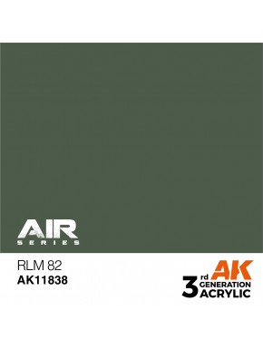 Teinte verte RLM 82 d'AK-Interactive pour modélisme