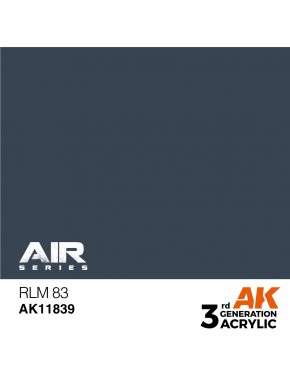 Peinture acrylique RLM 83 AK-Interactive 17ml