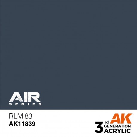 Tinta acrílica RLM 83 AK-Interactive 17ml