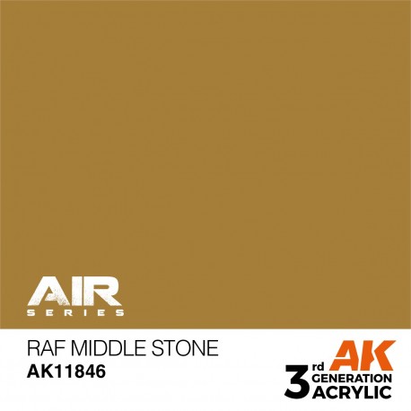 Peinture acrylique RAF Middle Stone de AK-Interactive