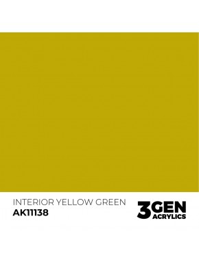 Peinture acrylique Interior Yellow Green AK-Interactive