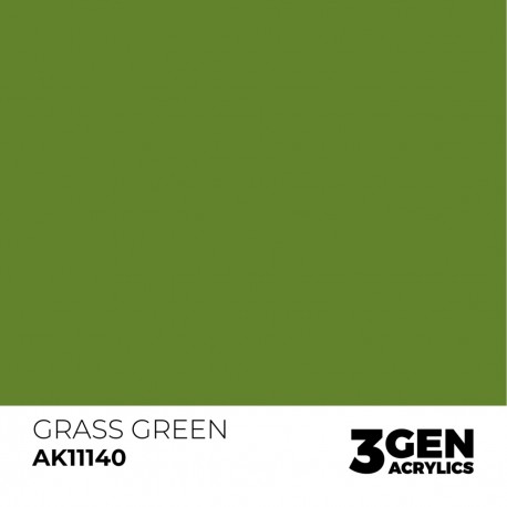 Peinture acrylique AK-Interactive Vert Herbe 17ml