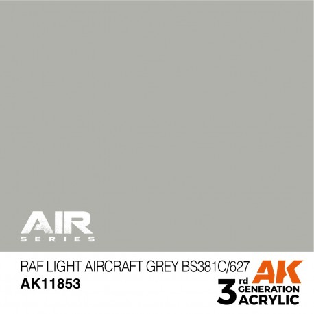Botella de pintura RAF Light Aircraft Grey Bs381c/627