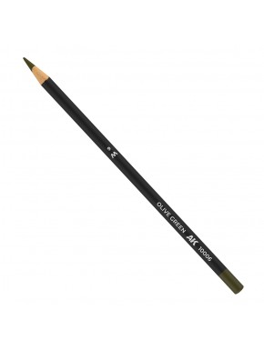 Crayon vert olive AK-Interactive pour modélisme
