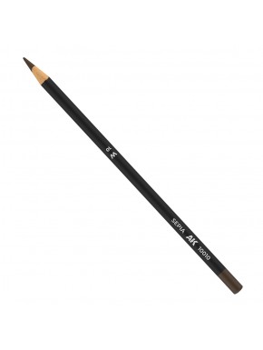 Crayon sépia AK-Interactive pour modélisme