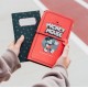 Caderno de viagem Disney Mickey Classic com capa vermelha
