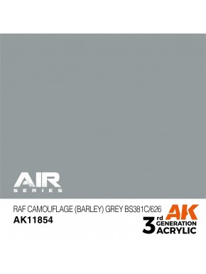 Peinture acrylique RAF Camouflage Grey de AK-Interactive 17ml