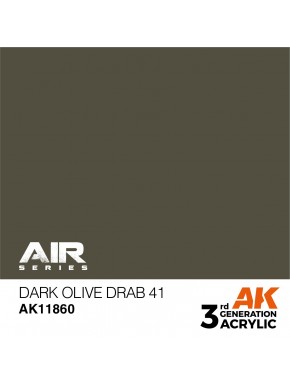 Peinture acrylique Dark Olive Drab 41 par AK Interactive