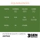 Tinta acrílica verde intermédio AK-Interactive 17ml