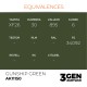 Pintura acrílica Gunship Green de AK-Interactive en envase de 17ml