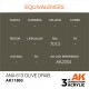 Peinture acrylique ANA 613 Olive Drab d'AK-Interactive
