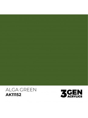 Peinture acrylique Alga Green AK-Interactive 17ml