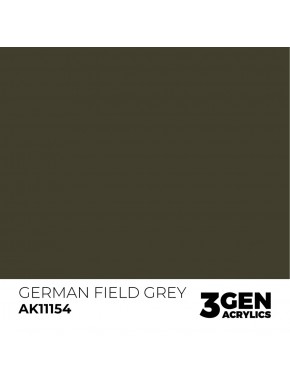 Bouteille de peinture acrylique Gris Champ Allemand 17ml