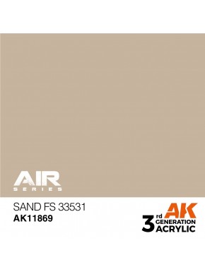 Peinture acrylique Sand FS 33531 d'AK-Interactive