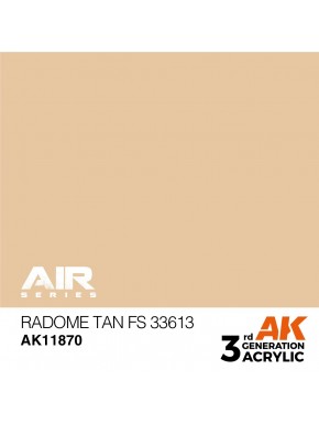 Peinture acrylique Radome Tan FS 33613 de AK-Interactive