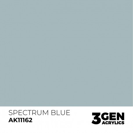 Tinta acrílica Spectrum Blue AK-Interactive frasco 17ml