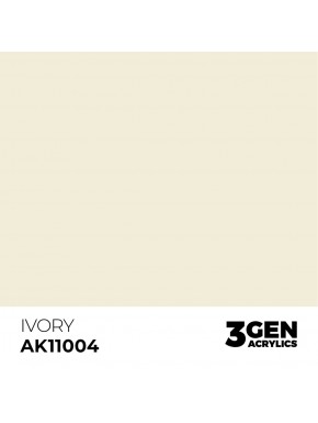 Peinture acrylique Ivory AK-Interactive 17ml
