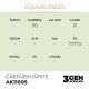 Peinture acrylique AK-Interactive Greenish White 17ml
