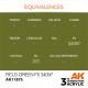 Tinta Field Green FS 34097 da AK-Interactive