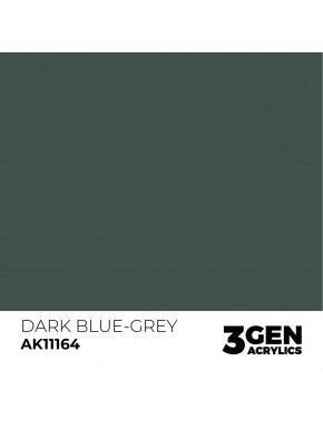 Peinture acrylique Dark Blue-Grey AK-Interactive