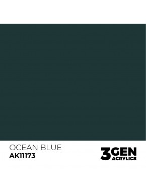 Peinture acrylique Ocean Blue AK-Interactive