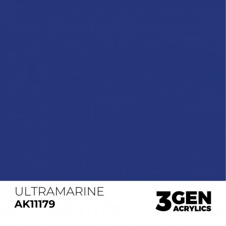 Pintura acrílica Ultramarine AK-Interactive