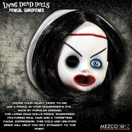Figura Sacapuntas Bride of Valentine Living Dead Dolls Mezco