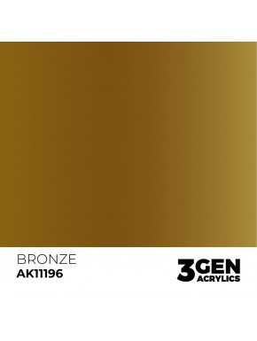Bronze AK-Interactive acrílico metálico 17ml