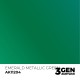 Tinta acrílica metálica verde esmeralda AK-Interactive
