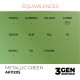 Tinta acrílica verde metálico AK-Interactive 17ml