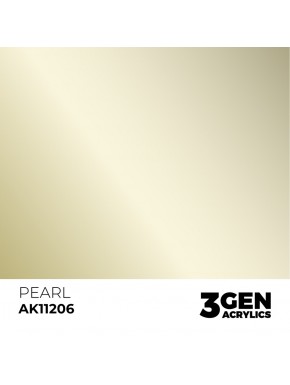 Tinta Acrílica Metálica Pearl AK-Interactive 17ml
