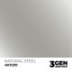 Envase de pintura metálica Natural Steel AK11210