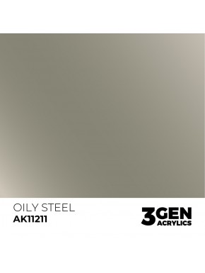 Peinture métallique Oily Steel de AK-Interactive