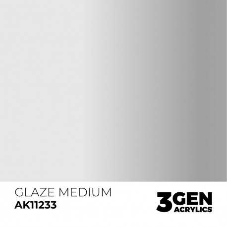 Envase de Glaze Medium de AK-Interactive 17ml
