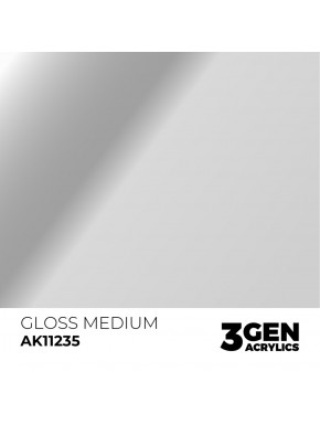 Flacon de Gloss Medium par AK-Interactive 17ml