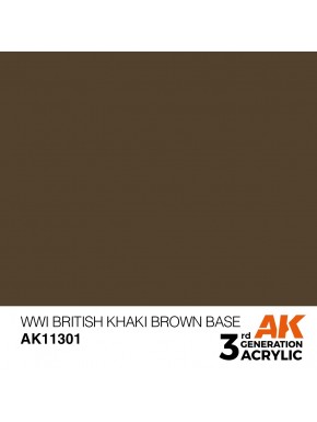 Peinture marron kaki WWI AK Interactive
