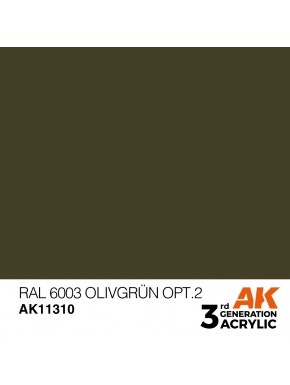 Peinture modélisme vert olive AK-Interactive RAL 6003